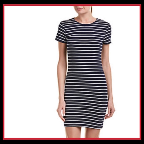 French Connection Dresses & Skirts - NWT FRENCH CONNECTION Navy & White Striped Dress